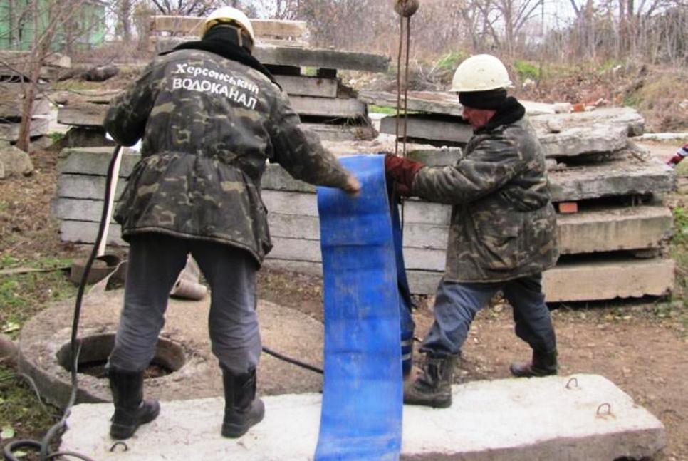 Як Херсонський міськводоканал Бериславське шоссе рятував Як Херсонський міськводоканал Бериславське шоссе рятував
