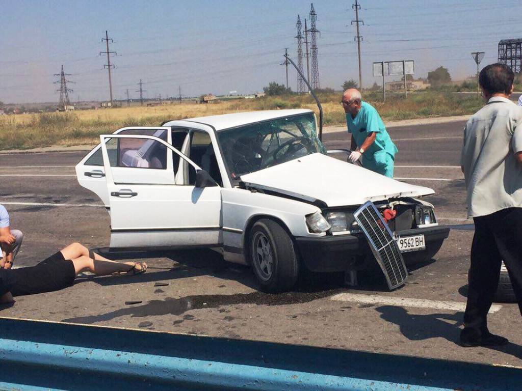 ДТП на въезде в Херсон обошлось без жертв (фото)
