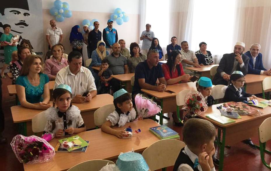 На Херсонщине открылся первый класс с преподаванием на татарском языке