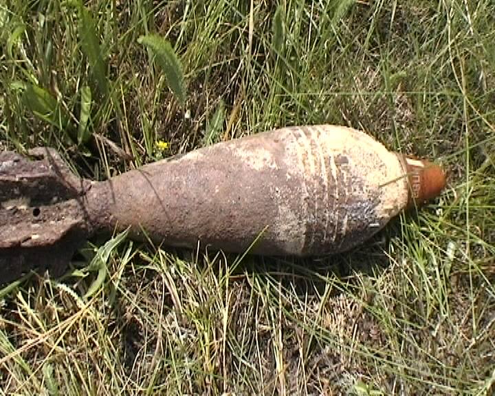 На Херсонщині знову знайшли снаряд часів війни
