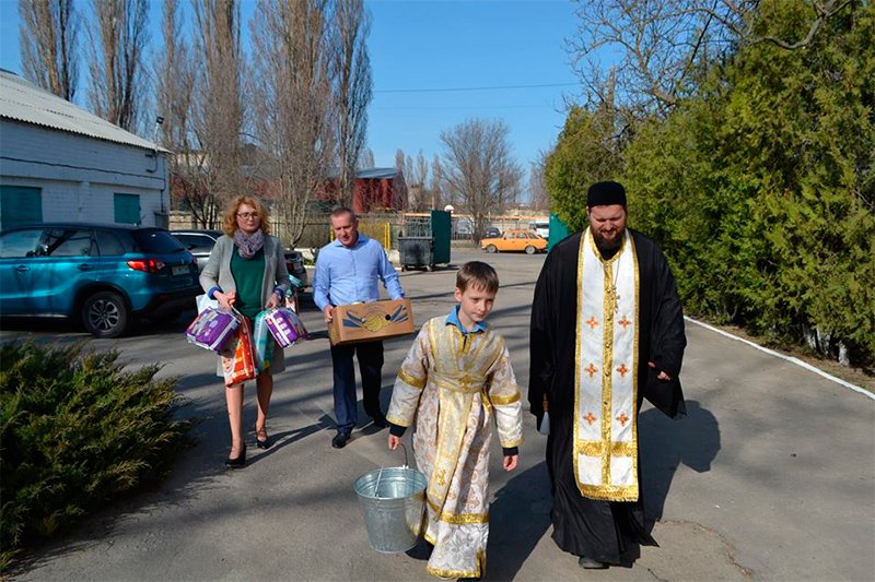 Пасхальные подарки в херсонский Дом ребенка