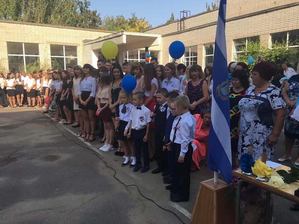 Антонівський селищний голова привітав школярів з Першим дзвоником