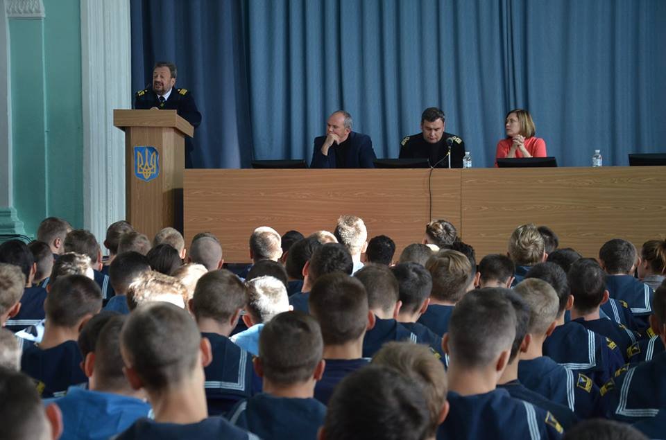 Делегація компанії «Columbia Shipmanagement Ukraine» відвідала Херсонську морську академію Делегація компанії «Columbia Shipmanagement Ukraine» відвідала Херсонську морську академію