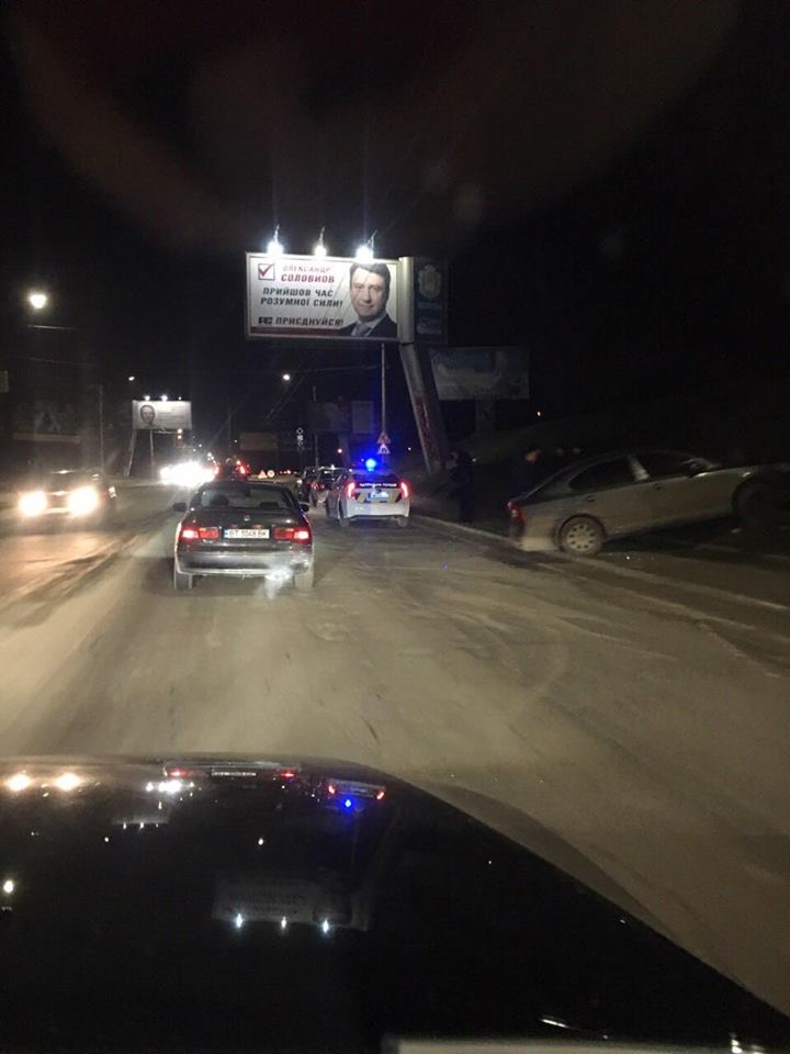 Херсонцы провожают зиму по-особенному - очередным ДТП (ФОТО)