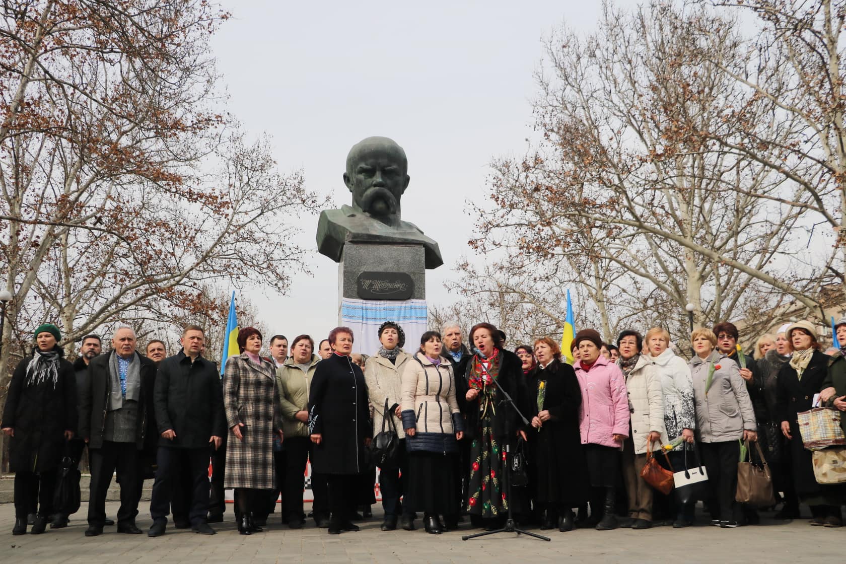 На Херсонщині вшанували генія українського народу Тараса Шевченко