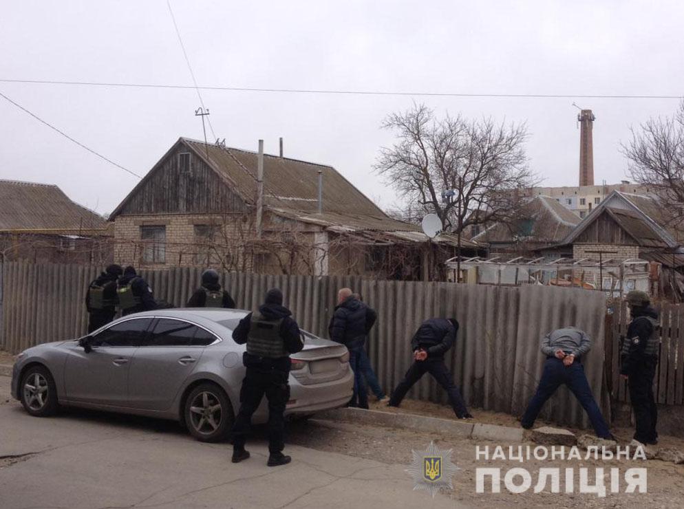 Затримання злочинної групи в Олешках обійшлося без жерт