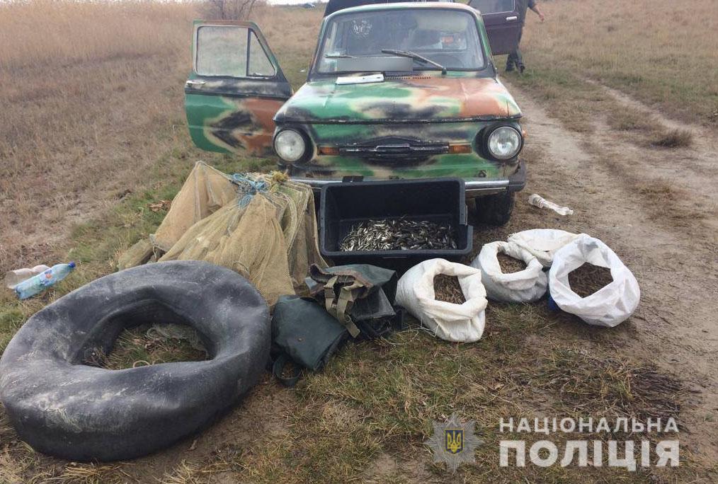 Збитків на 100 тисяч - на Херсонщині водна поліція затримала браконьєрів