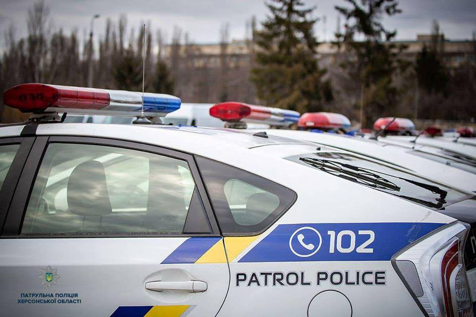 З 25 березня патрульна поліція Херсонської області перейшла на посилений варіант несення служби