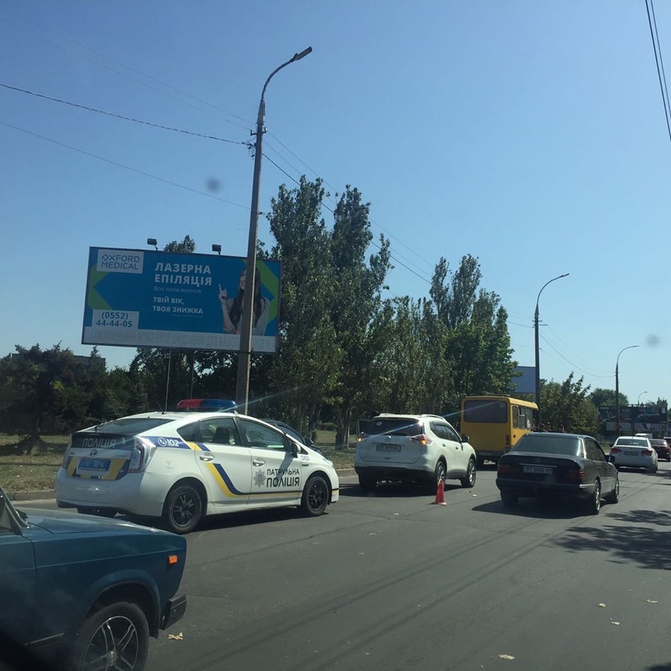 И снова ДТП на Николаевском шоссе