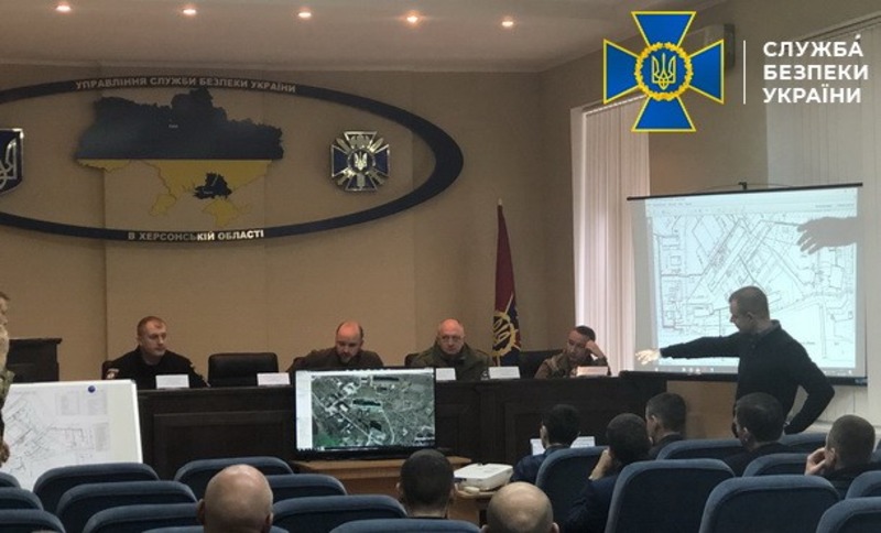 Херсонське Управління СБУ провело антитерористичні навчання на Миколаїв-водоканалі