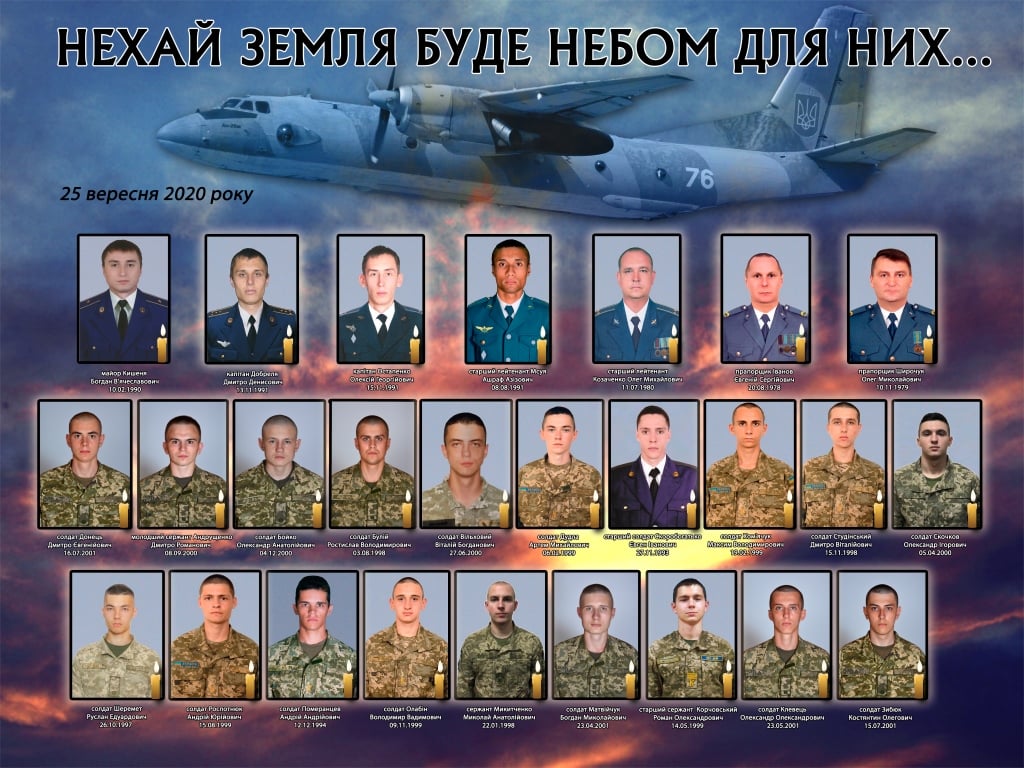 У Харкові прощаються з курсантами та офіцерами, загиблими в катастрофі Ан-26 — онлайн-трансляція У Харкові прощаються з курсантами та офіцерами, загиблими в катастрофі Ан-26 — онлайн-трансляція