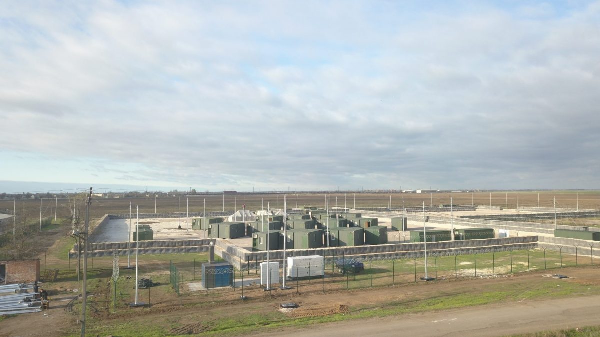Міністерство оборони у Херсонській області ввело в експлуатацію ще одне сучасне модульне військове містечко