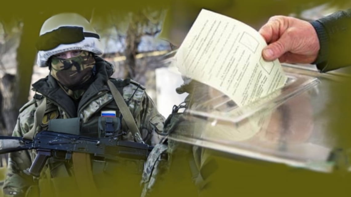 «Референдум» під дулом автомата: сім років тому РФ вкрала український Крим, - ВІДЕО