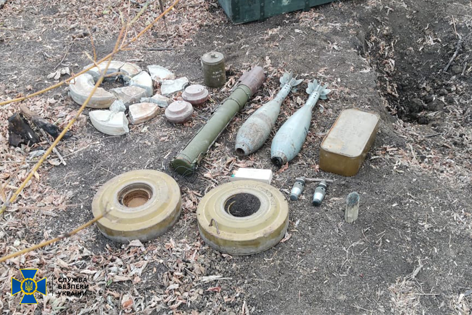 У Херсоні СБУ виявила бойові схрони ворожих диверсантів