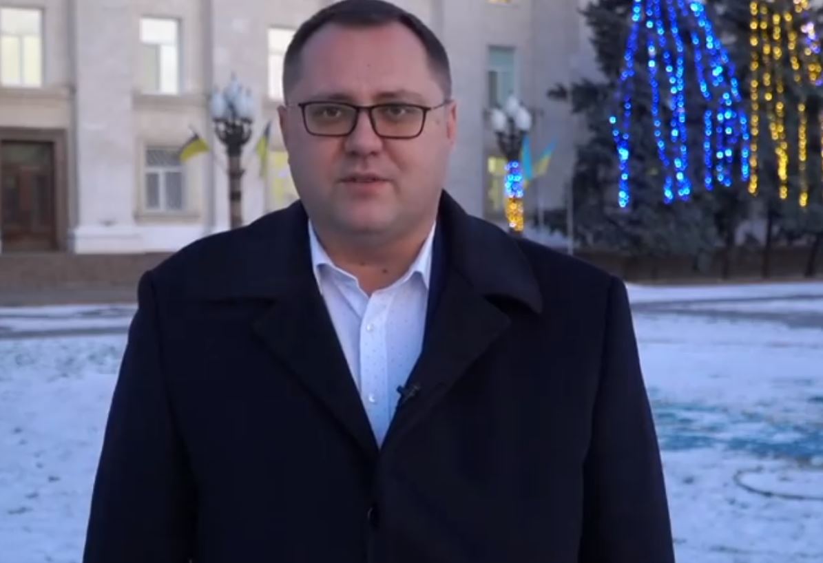 Юрій Соболевський привітав жителів Херсонщини з прийдешнім Новим роком