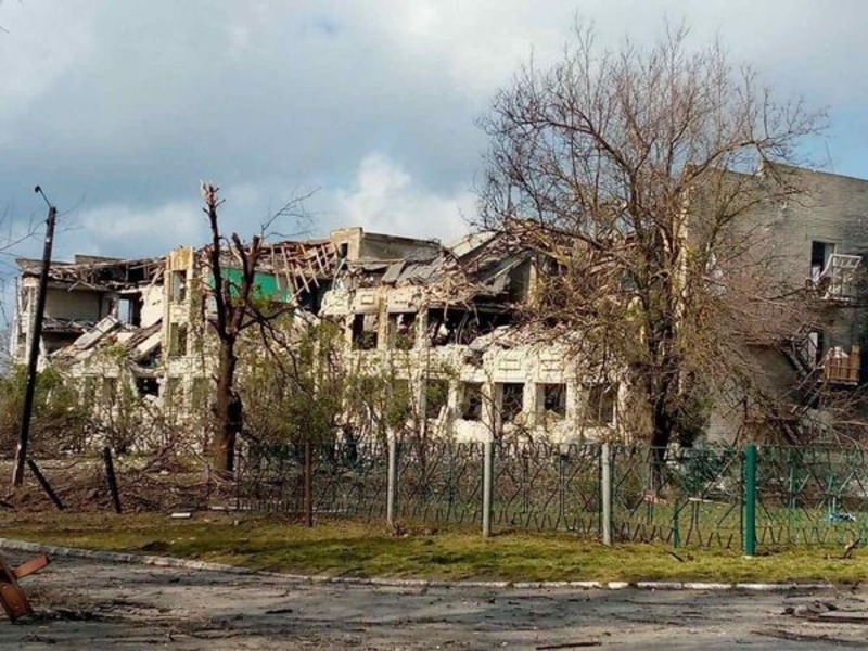 Внаслідок атаки російських загарбників зруйновано Олександрівську школу на Херсонщині