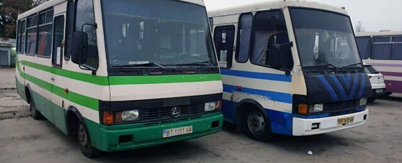 У Херсоні відновили рух автобусного маршруту до села Петрівка